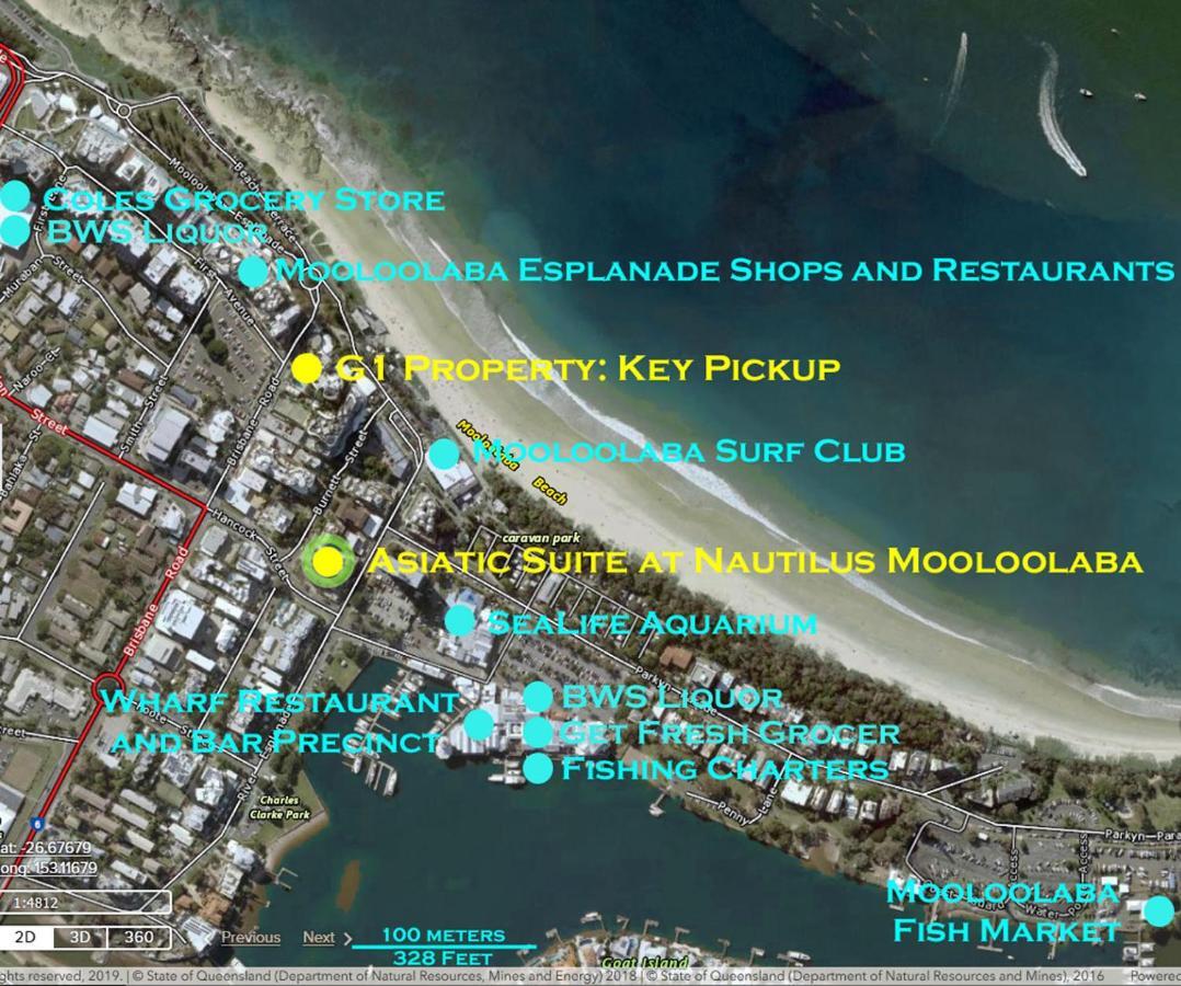 Asiatic Suite At Nautilus Mooloolaba Eksteriør billede